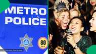 "Crime rate is still high": Joyful cops singing in video draws side-eyes from Mzansi