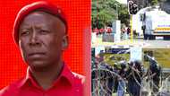 Julius Malema charged with terrorism for 'threats' against police