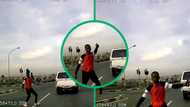 Thug run over while attempting to hijack motorist in viral TikTok video, Mzansi praises brave driver