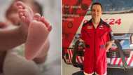 Experienced paramedic helps deliver healthy baby girl on the side of busy Gauteng highway
