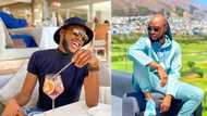 Mohale Motaung Mhlongo shares a new pic, fans notice ring is gone