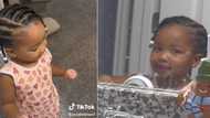 Little girl gets hair braided for 1st time ever, her unfiltered savage reaction to hairstyle goes TikTok viral