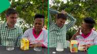 "So funny": Mark Bell's reaction to trying mageu with Dolly for the first time has SA in stitches