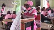 50-year-old woman enrolls in school, says all subjects are easy except maths