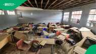 North West Primary School shuts down after ceiling collapse during class, parents demand repairs