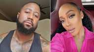 Thando Thabethe comforts Cassper Nyovest after rapper expresses pain over losing beloved family member to tragic death