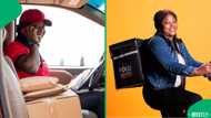 A woman revealed her Takealot and Mr D delivery driver payslip, showing real gig economy earnings