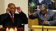 Who did this: Hilarious doctored pic shows Tito at Zuma's Nkandla tea