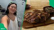 "I'm not used to this": Surprised US woman compares taste of meat in SA to America