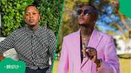 Oscar Mbo called out for double standards after rocking ZCC uniform