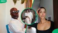 DJ Black Coffee and bae Victoria Gonzalez share loved-up picture at son's birthday party