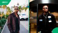 Toss shares rare photo with his father as Mzansi reacts with jokes