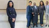 Dedicated young woman celebrates becoming high court attorney, people amped