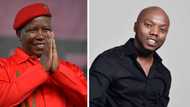 Julius Malema shows Tbo Touch some love for his Metro FM gig, says the radio station will never be the same