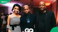 TK Nciza and Nhlanhla Mafu spark frenzy after posing together at son Ciza’s dinner