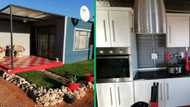 Man shares pics of pimped out shack, TikTok video of luxury interior impresses Mzansi