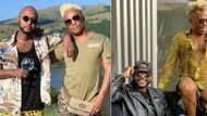 Somizi shows support to lovely bestie Vusi Nova at his Easter gig