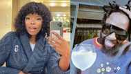 Unathi Nkayi shares cool #TBT photo with DJ Sbu: "One from the archives"