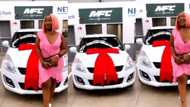 Beautiful lady's sleek new ride thrills social media: "Period"