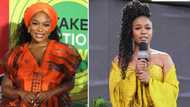 Nomzamo Mbatha drops 10 gorgeous snaps from fun time in Ghana for Global Citizen Concert's 10th anniversary including raving about Ghanaian flawless face beat: "Feel like a Nubian princess"