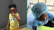 Mom gets son's wandering eye condition fixed, TikTok video operation process moves Mzansi