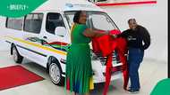 A woman’s decision to buy a taxi for her school business showed women breaking into male-dominated industries