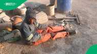 "It's not over until God says so": Man in construction shows major glow-up