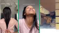 Woman bravely ditches her beloved relaxed hair in TikTok video, inspiring mixed reactions from SA