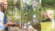Man reveals mystery behind powerful lake whose fish are forbidden to eat, says prayers are answered there
