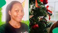 "This is really nice": Woman shows R1,200 Checkers Christmas tree in unboxing video