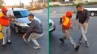 Ekurhuleni Shell petrol attendant and motorist perform energetic dance, video leaves SA in tears