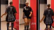 Beautiful babe with killer body and unmatched knee game impresses SA with her moves
