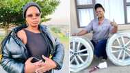 "Black excellence": Strong woman grinds hard with tyre & automobile biz, wows SA