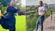 "My daughter chased them": Cute girl shoos campaigning politicians, SA laughing