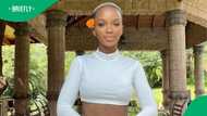 Nandi Madida reflects on ageing with stunning pic, South Africa swoon over her beauty