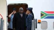 S.African president arrives in UK for king's first state visit