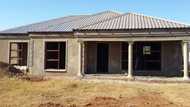 "Congratulations bro": Young man proudly shows off progress of home, Mzansi is loving the effort