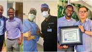 Man celebrates completing neurosurgery training after 19 years of hard work
