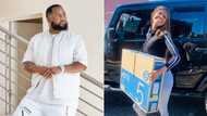 Cassper Nyovest sticks to his word, delivers boujee TV to deserving fan