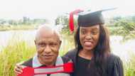 Graduate dedicates the achievement to her family in a touching post