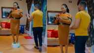 Hubby messes up wife's TikTok content, Mzansi howling as man gets the wrong angle