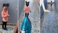 Toddler runs for her life fearing angry mom with hot iron