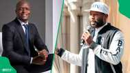 Sizwe Dhlomo gives Lekau Sehoana a car and donates suit to graduate, Mzansi gushes