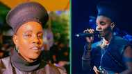 Toya Delazy unusual singing and performance videos leave South Africans scratching their heads