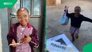 "I’d buy her pizza everyday": Schoolgirl’s hug-first reaction to pizza surprise leaves Mzansi emotional