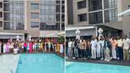 Wits class of 2022 inspires Mzansi, new doctors pose to celebrate achievement: "Congratulations boDokotela"