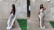 "You licked the plate": Beautiful graduate slays for her gala event, SA in love