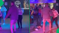 White man's hilarious dance moves at groove leave Mzansi cracking up: "It’s the drip for me"