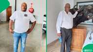 A family went viral after trying on their late grandfather’s clothes, blending humour with heartfelt memories