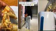 South African university student cooks meat pie in res using a kettle and toasted sandwich machine